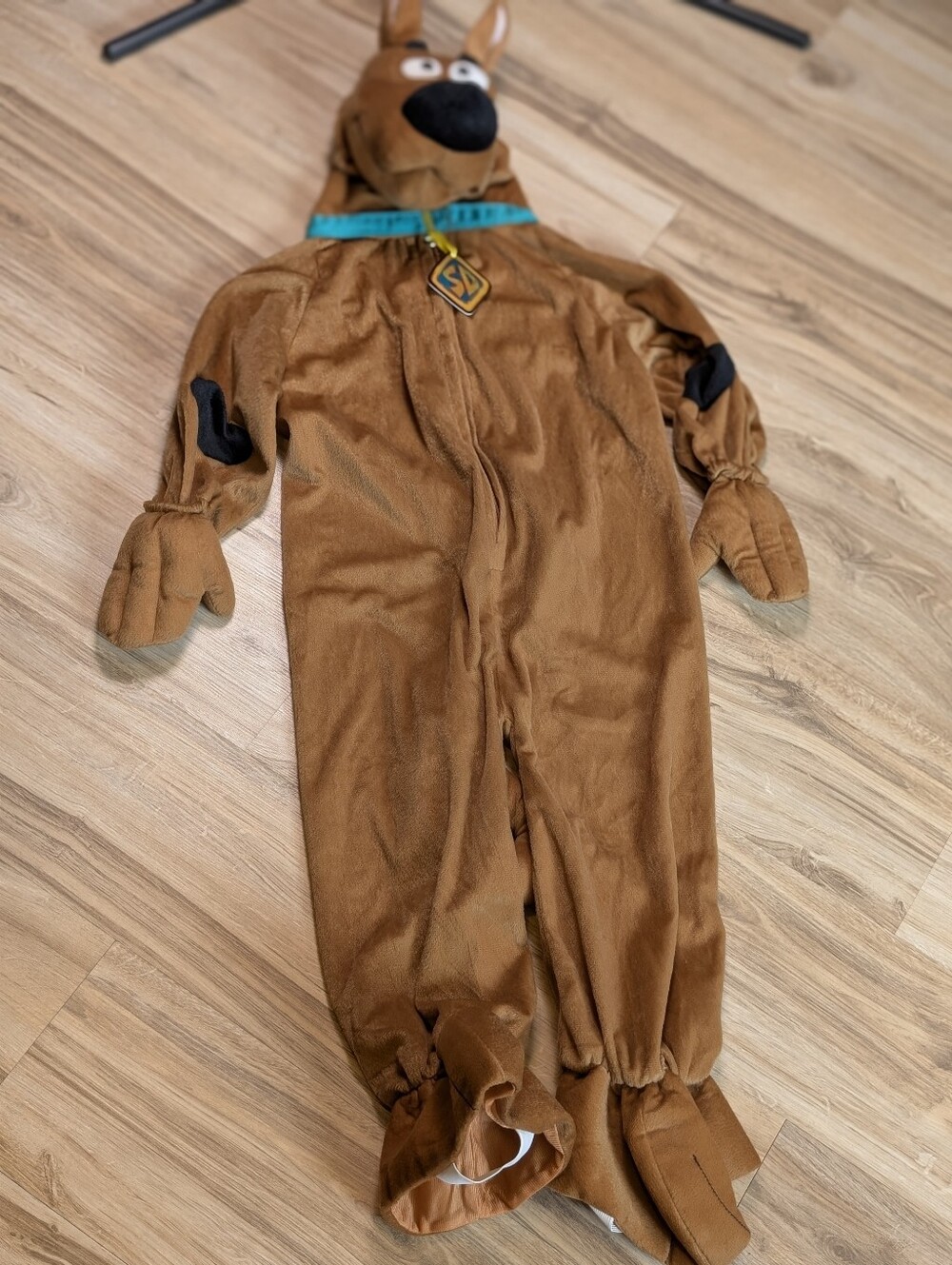 Scooby Doo Dog Plush Halloween Costume Jumpsuit Rubies